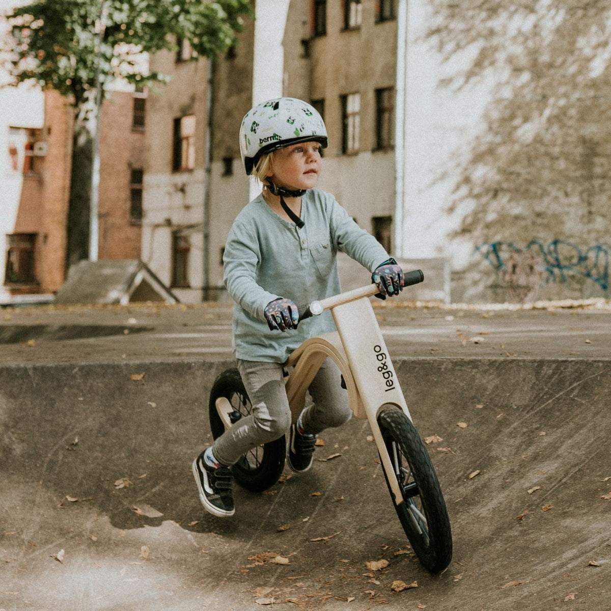 leg&go 3in1 puidust laste tasakaaluratas