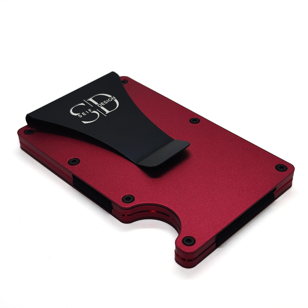 Seif Design "Lite Red" - RFID-blokeeringuga kaardihoidja
