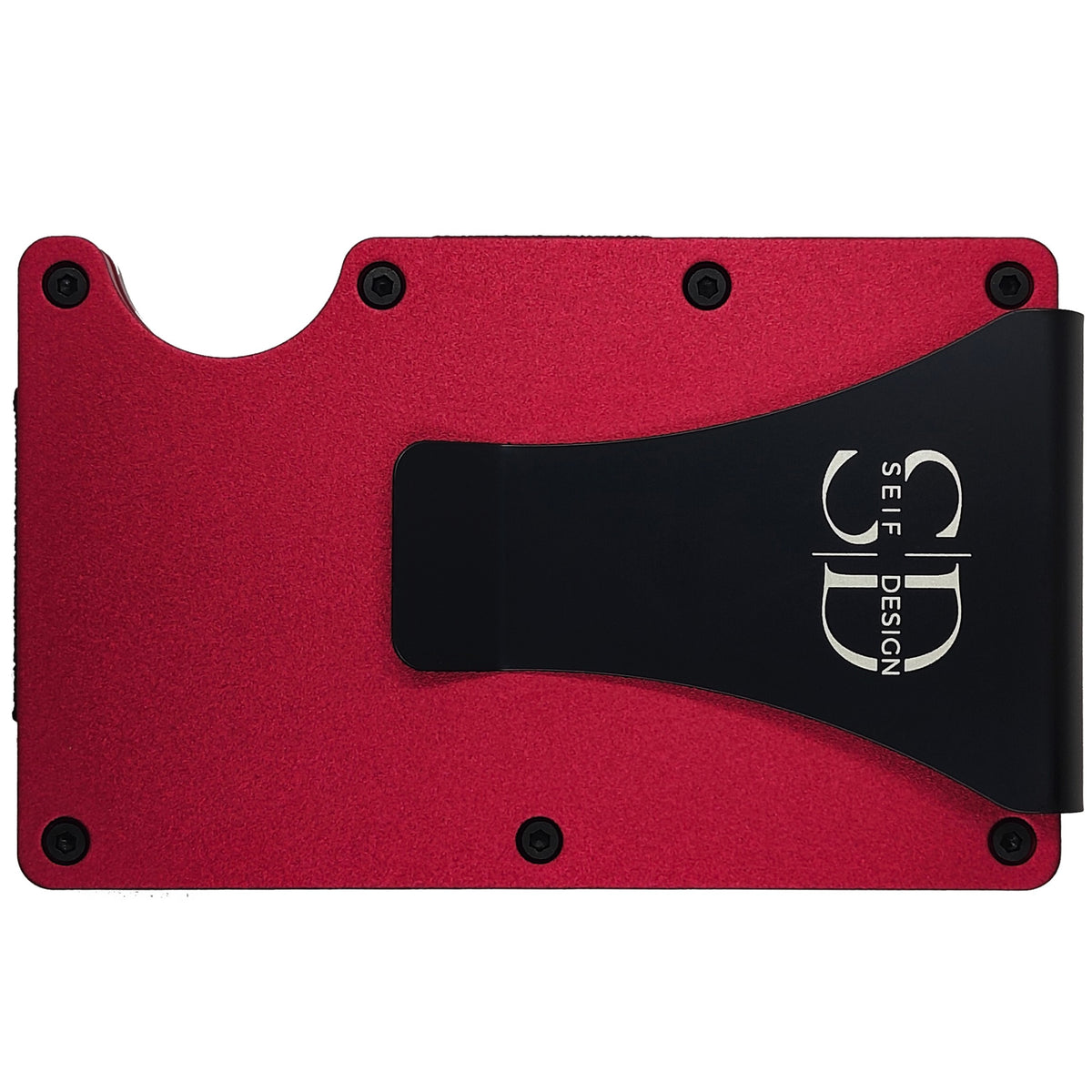 Seif Design "Lite Red" - RFID-blokeeringuga kaardihoidja
