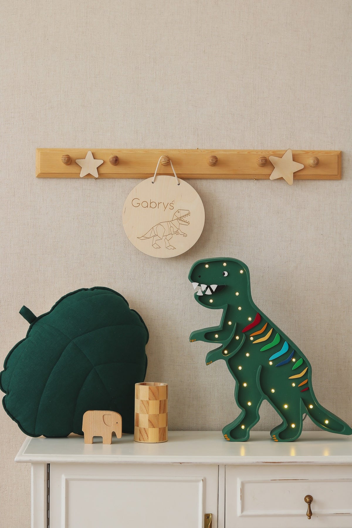 Little Lights laste öölamp "Dinosaur T-Rex"