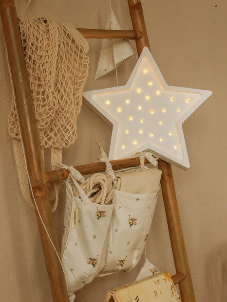 Little Lights puidust laste öölamp "Star"