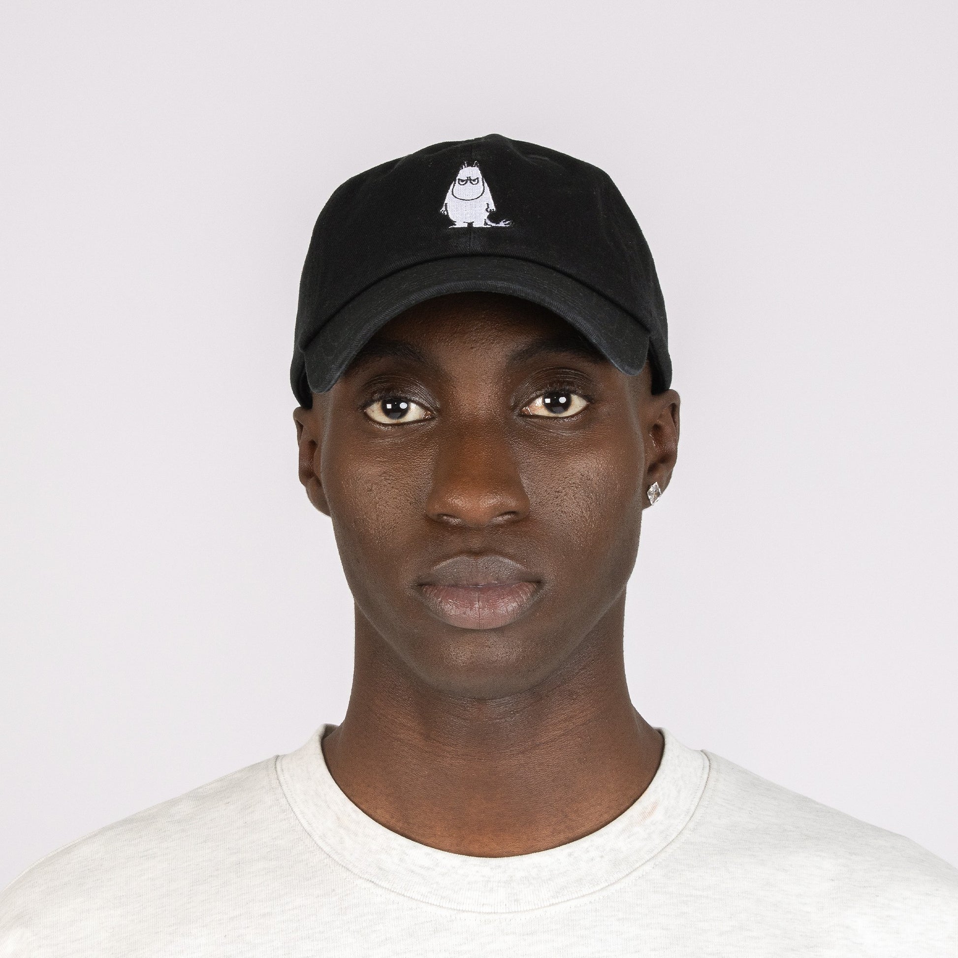 Grumpy Moomintroll Dad Cap Adult - Black