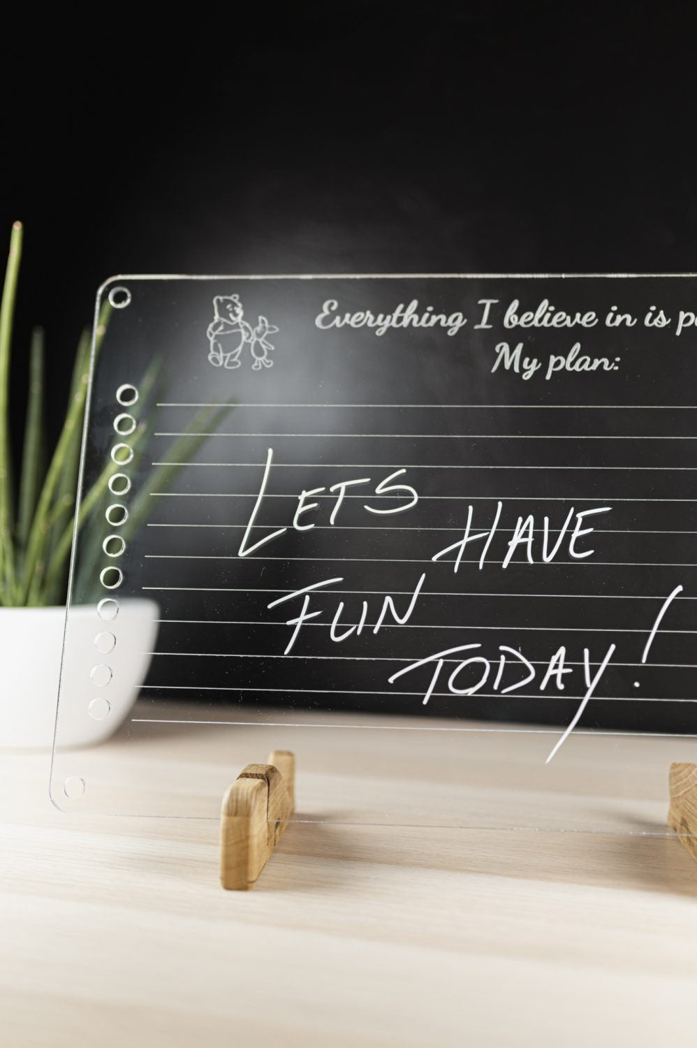 LUULA akrüültahvel - Väikelapse ja eelkooliealise planeerija