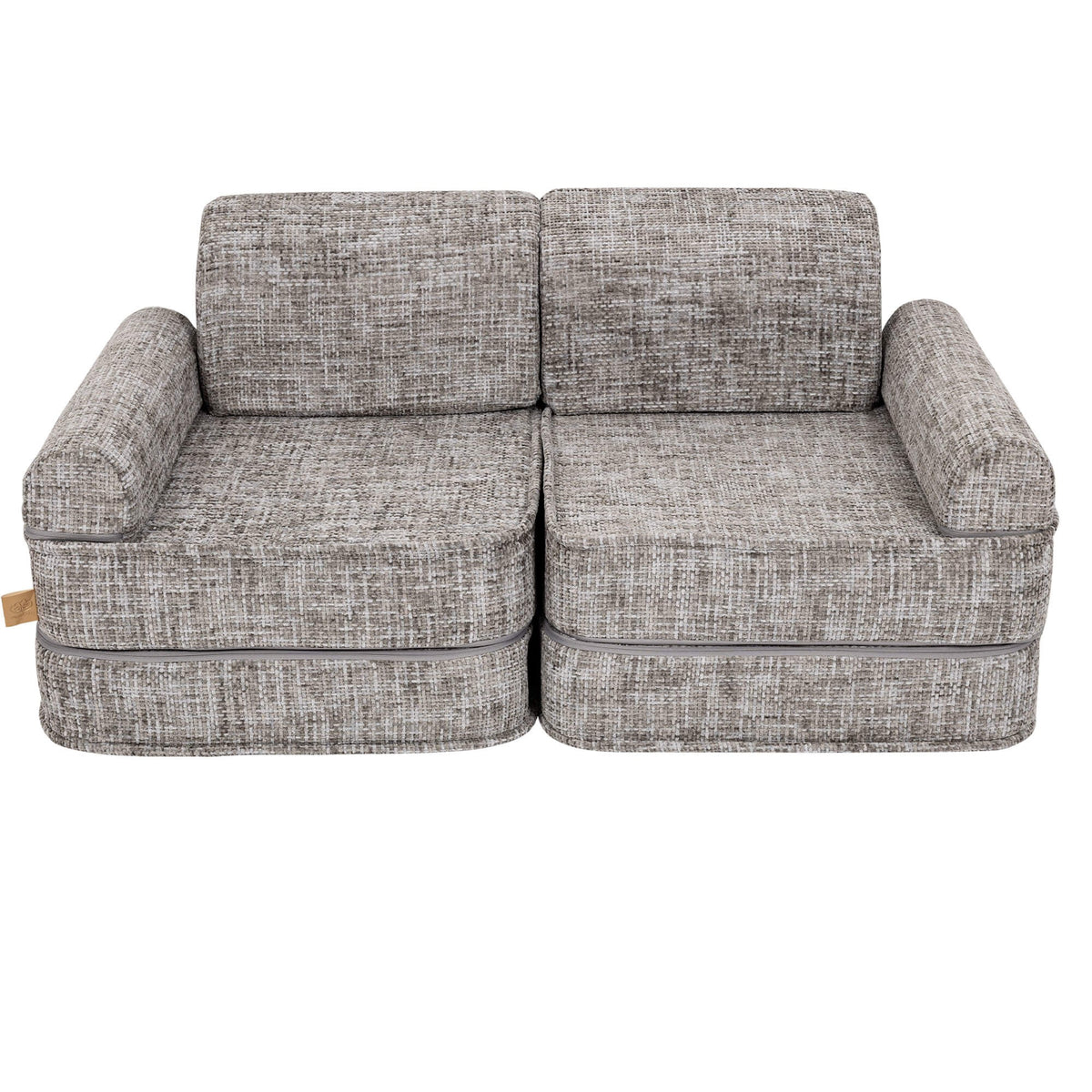 MeowBaby® keskmine modulaarne laste diivan - Tangle Moon Grey