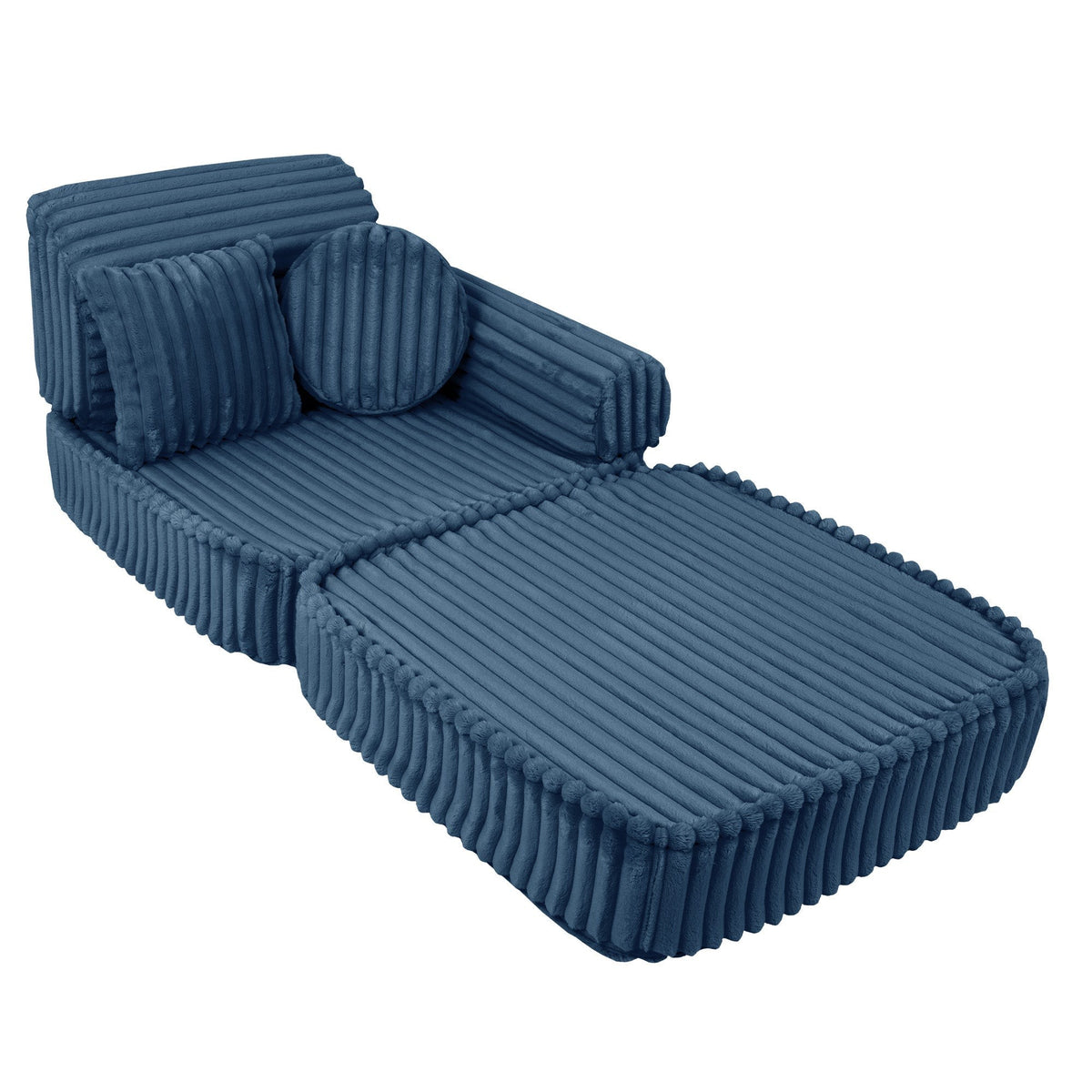MeowBaby® keskmine modulaarne laste diivan - Churros Blue