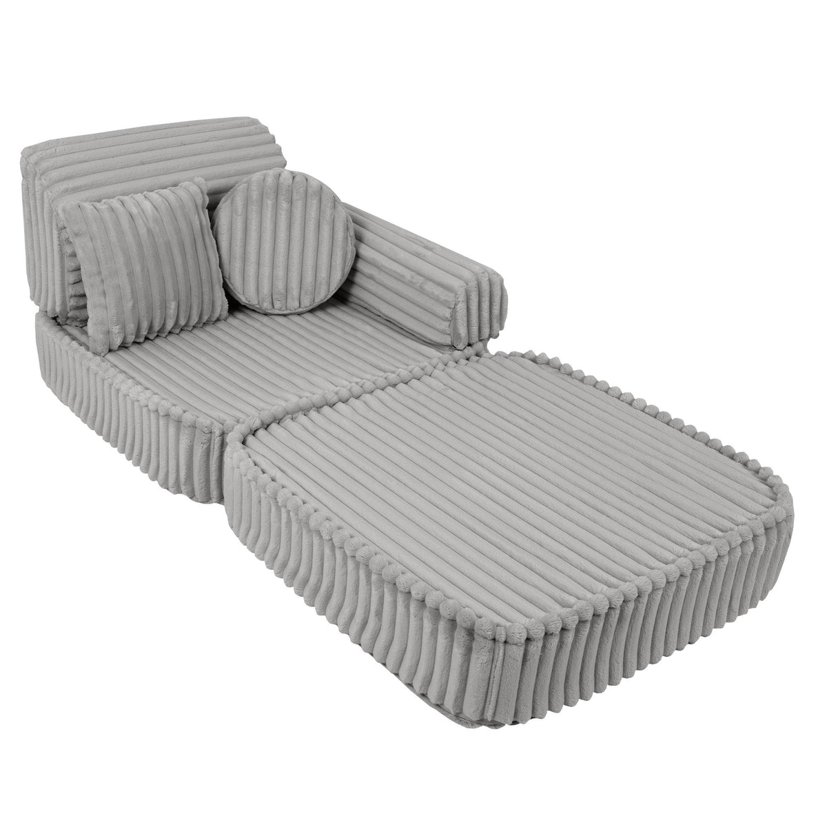 MeowBaby® keskmine modulaarne laste diivan - Churros Moon Grey