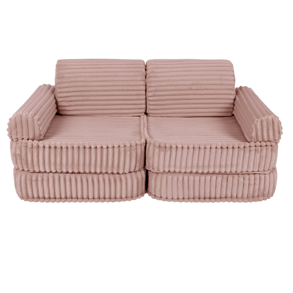 MeowBaby® keskmine modulaarne laste diivan - Churros Pink