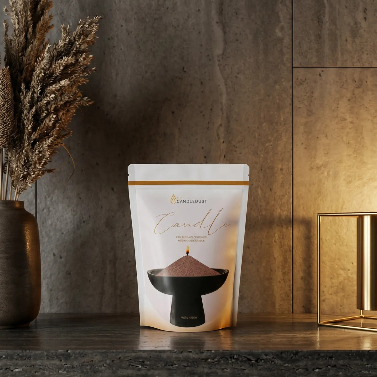 Candledust lõhnatu küünlaliiv täitepakend - Mocha Mousse, 1 kg