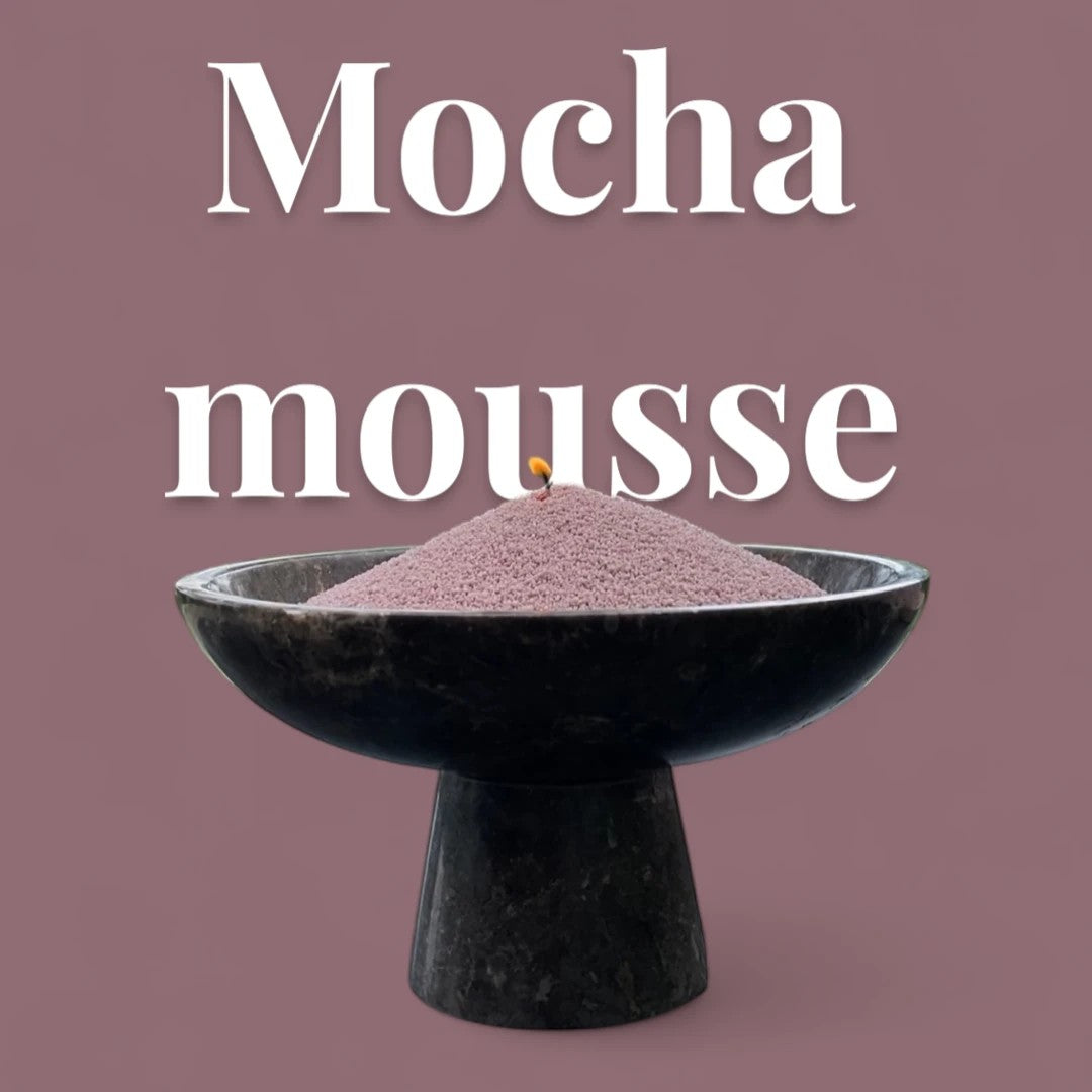 Candledust lõhnatu küünlaliiv täitepakend - Mocha Mousse, 1 kg