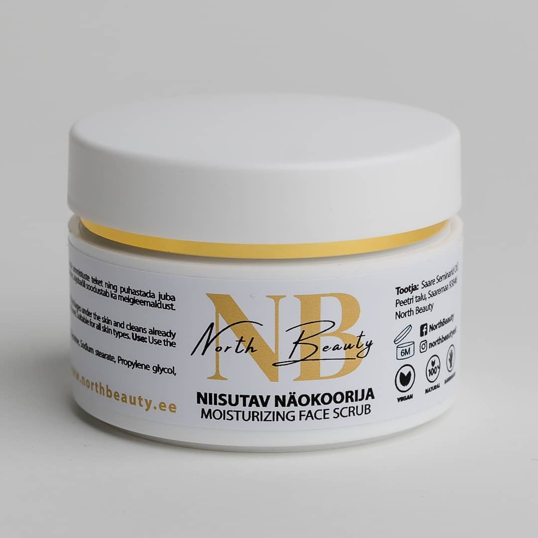 North Beauty niisutav näokoorija jojobaõliga, 50 ml