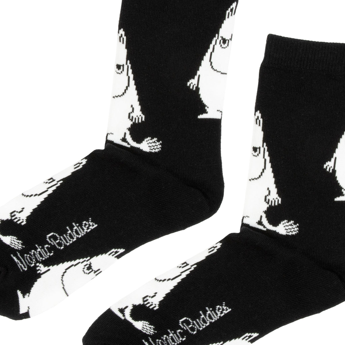 Moomin by NordicBuddies "Pahur Muumitroll" meeste sokid - Must