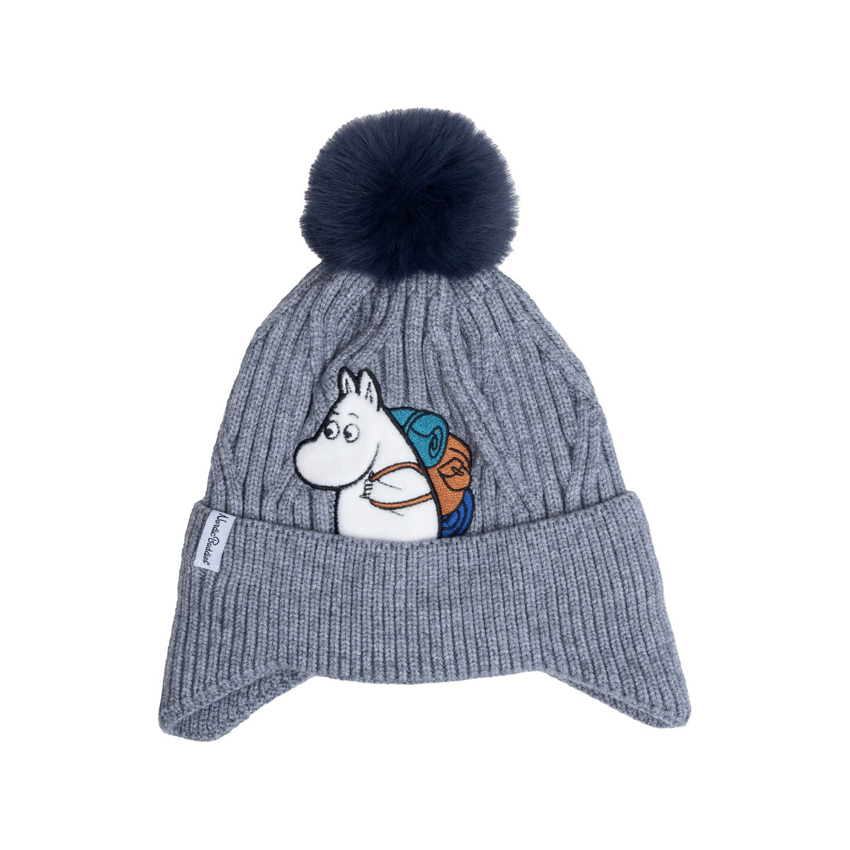 Moomin by NordicBuddies "Muumitroll" laste talvemüts - Hall