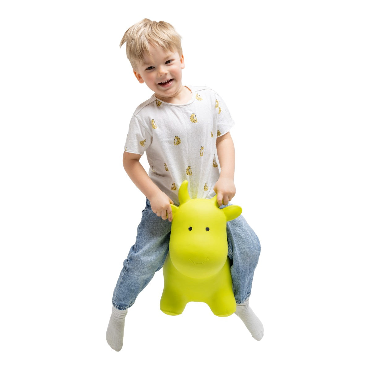 Gerardo's Toys hüppemänguasi "My First JUMPY" - Roheline lehm