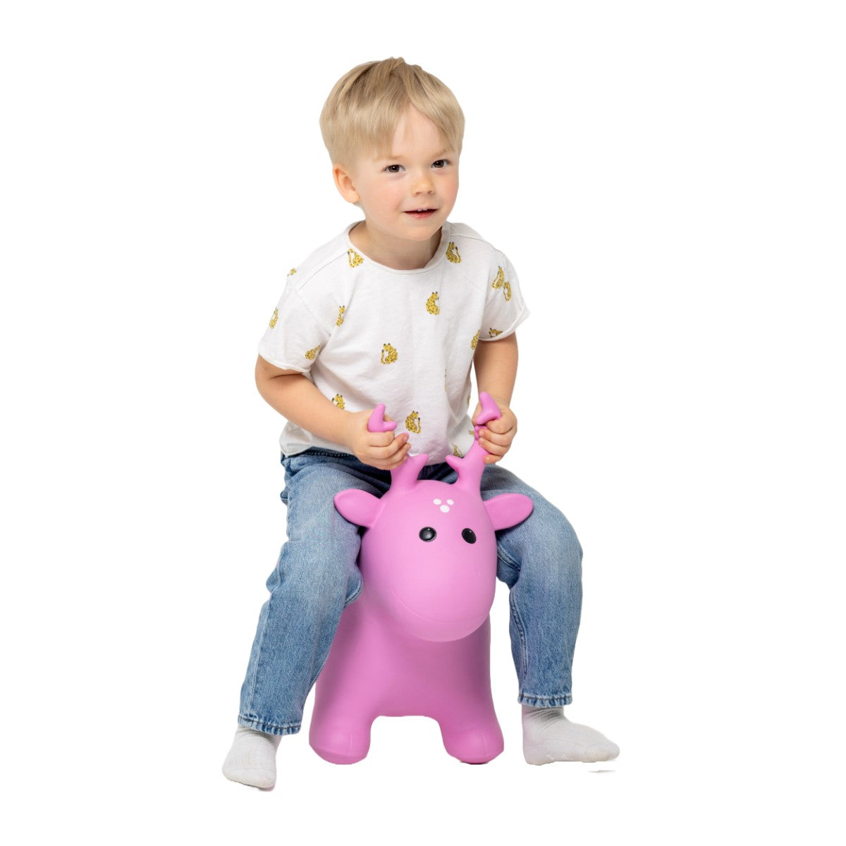 Gerardo's Toys hüppemänguasi "My First JUMPY" - Roosa põder