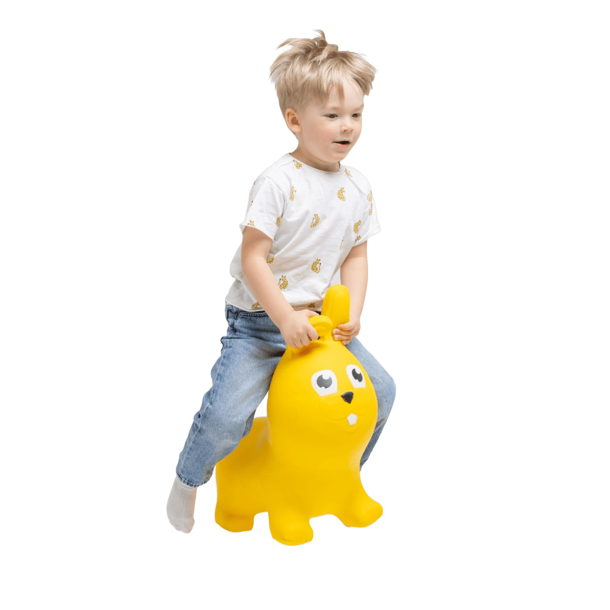 Gerardo's Toys laste hüppeloom "My First JUMPY" - Kollane jänes
