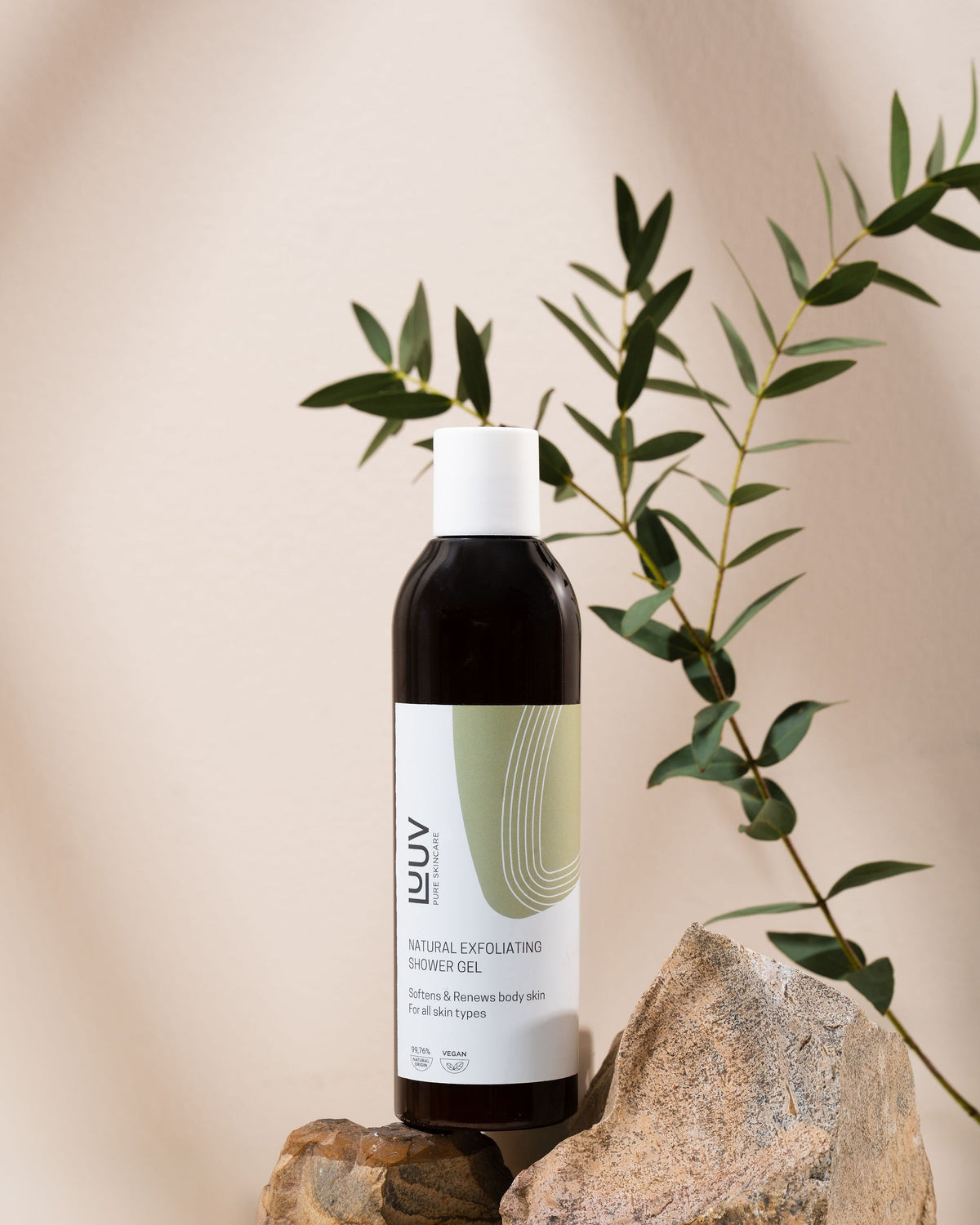 LUUV looduslik kooriv dušigeel, 200 ml