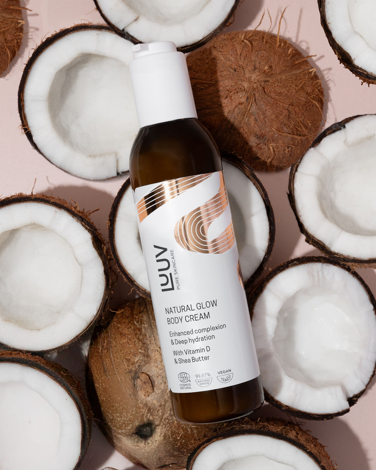 LUUV looduslik sära andev kehakreem COSMOS, 200 ml
