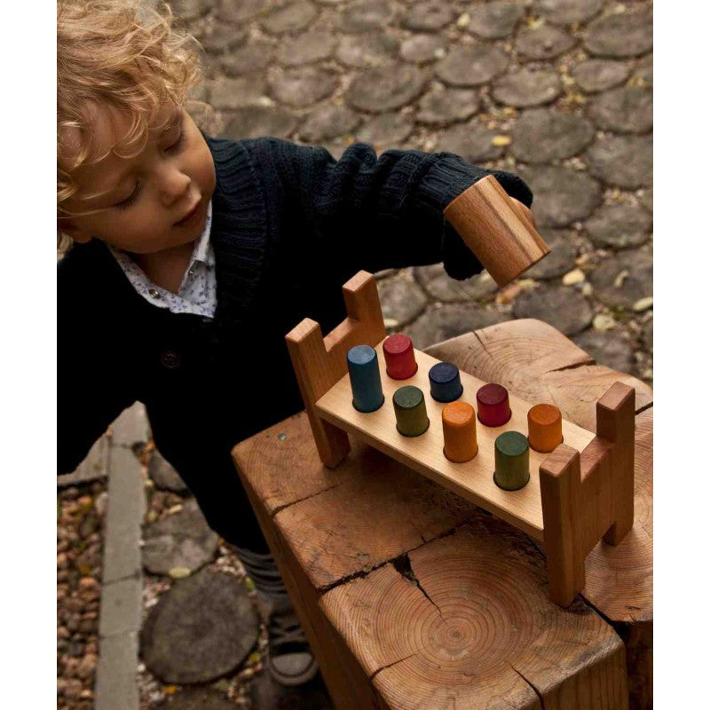 Wooden Story puidust haamripink - Värviline
