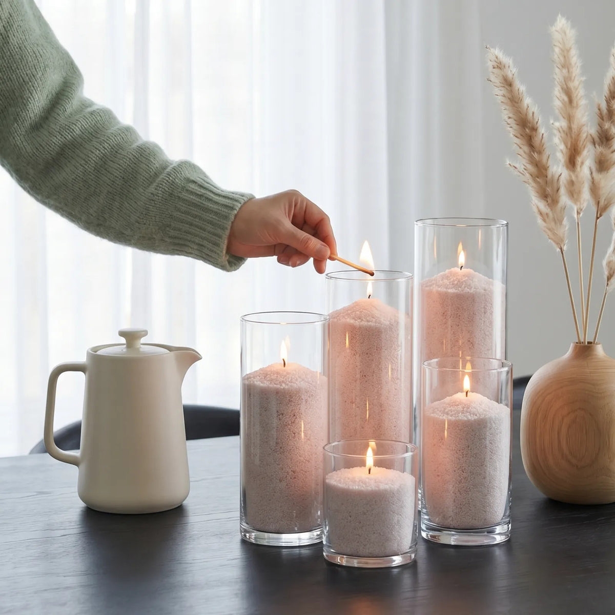Candledust lõhnastatud küünlaliiv täitepakend - Pumpkin Spice, 1 kg