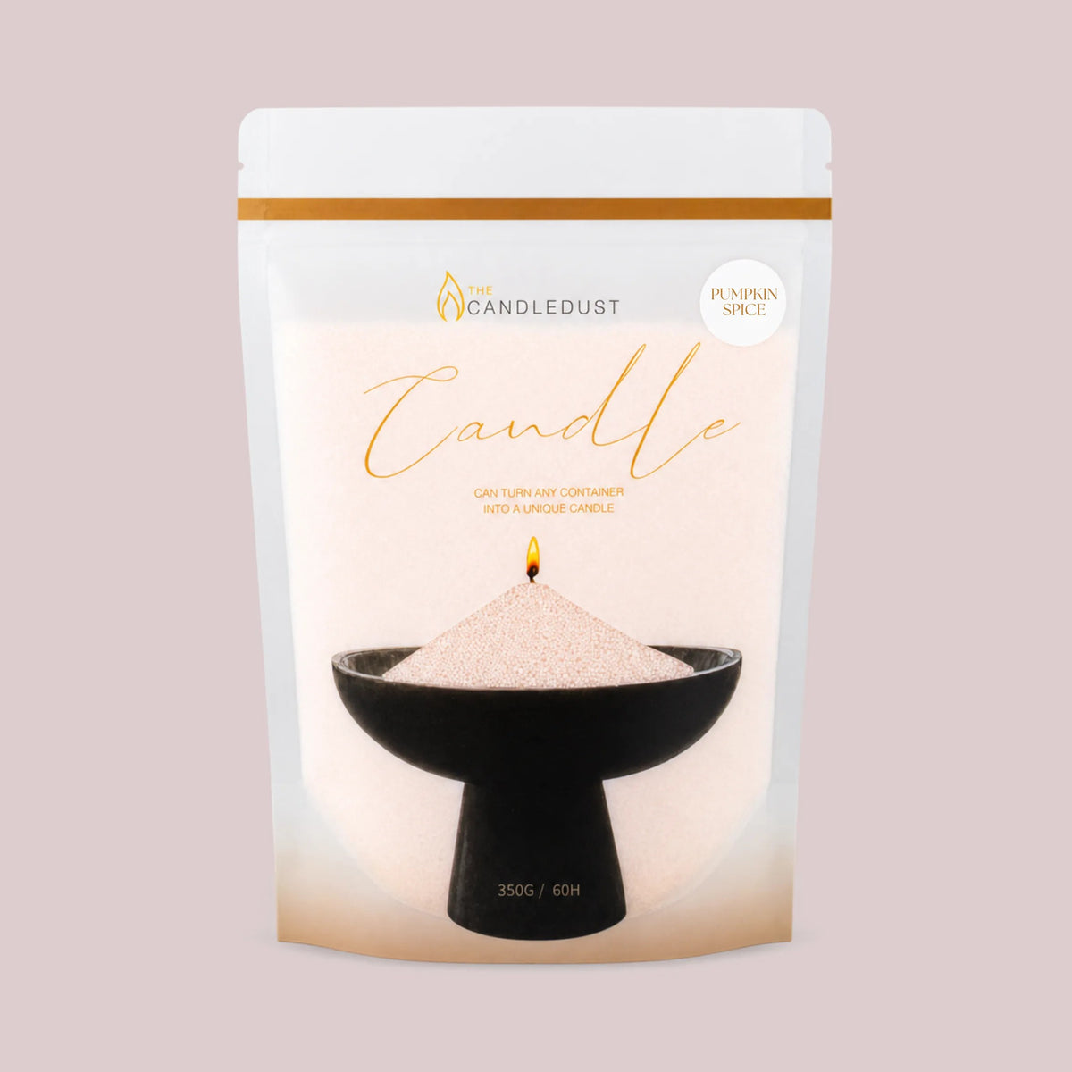 Candledust lõhnastatud küünlaliiv täitepakend - Pumpkin Spice, 1 kg