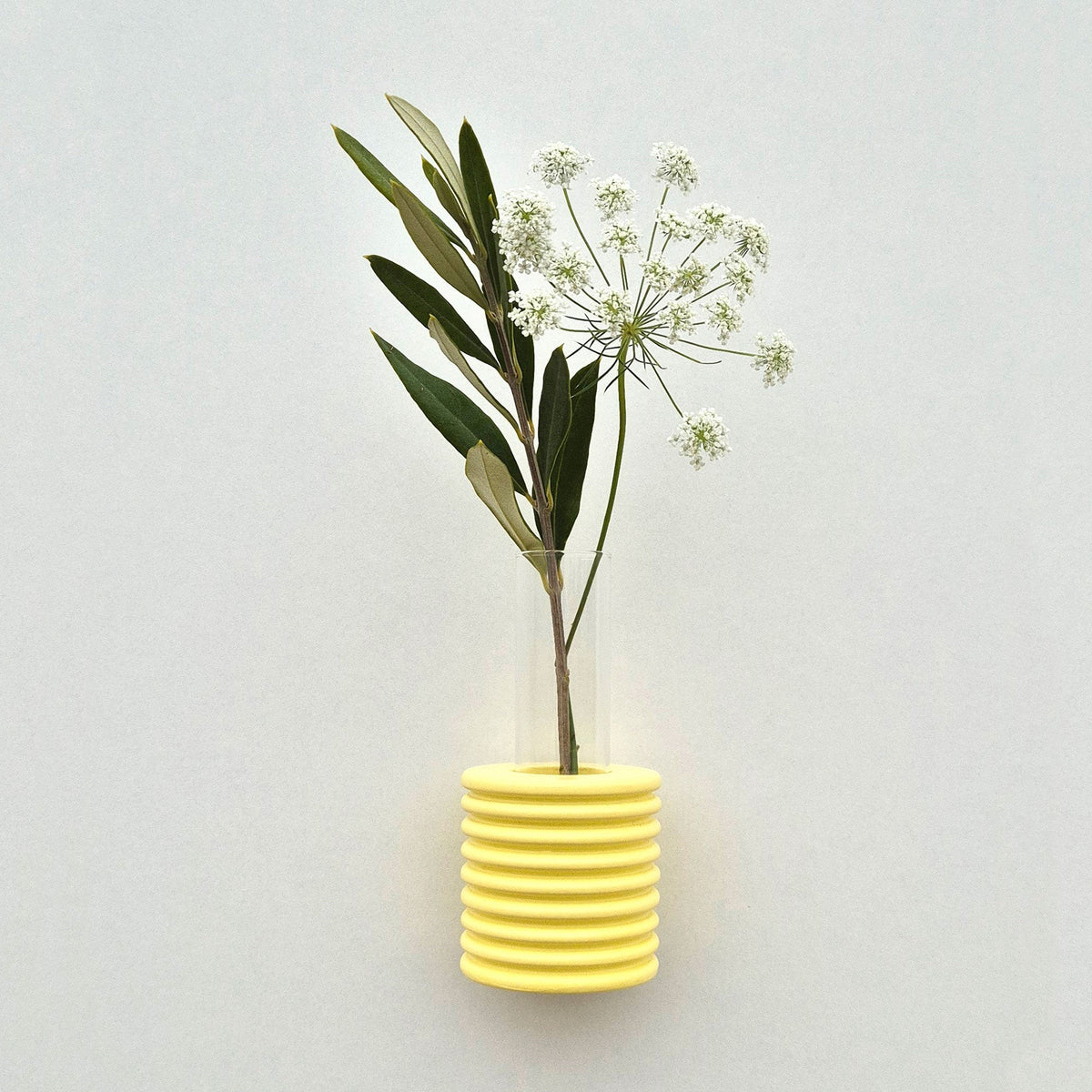 5mm Paper puidust seinavaas "Ribble" - Kollane