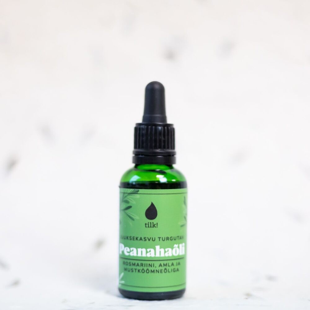 Tilk! peanahaõli juuste kasvu toetamiseks, 30 ml