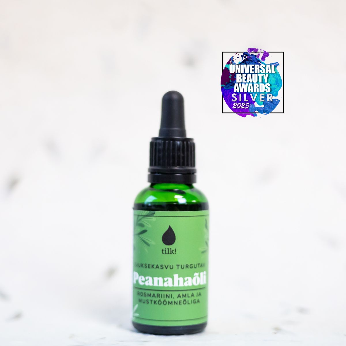 Tilk! peanahaõli juuste kasvu toetamiseks, 30 ml