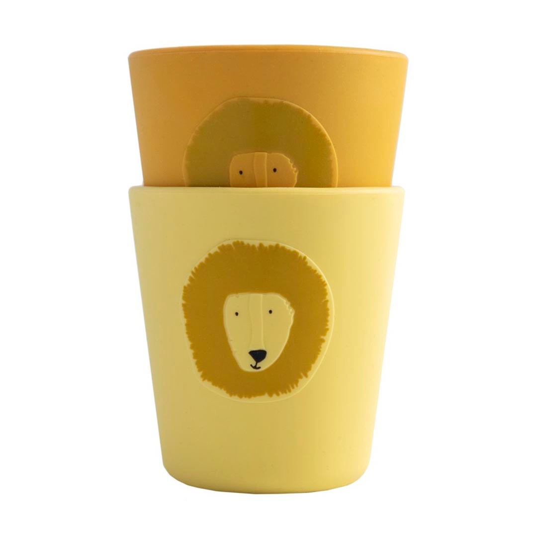 Trixie Baby silikoonist topsid, 2 tk komplektis - Mr. Lion