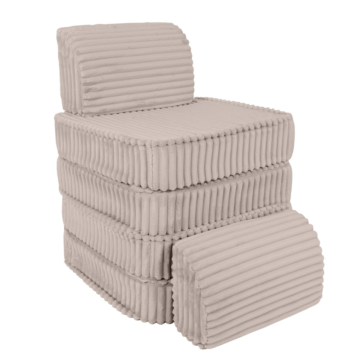 MeowBaby® väike modulaarne laste diivan - Churros Beige
