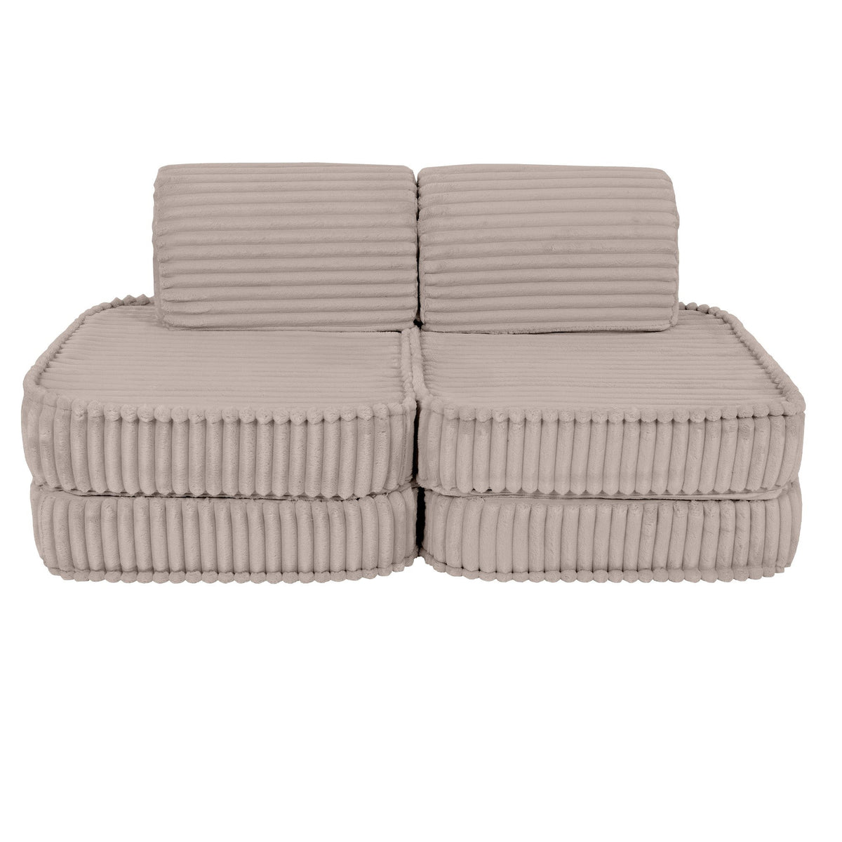 MeowBaby® väike modulaarne laste diivan - Churros Beige