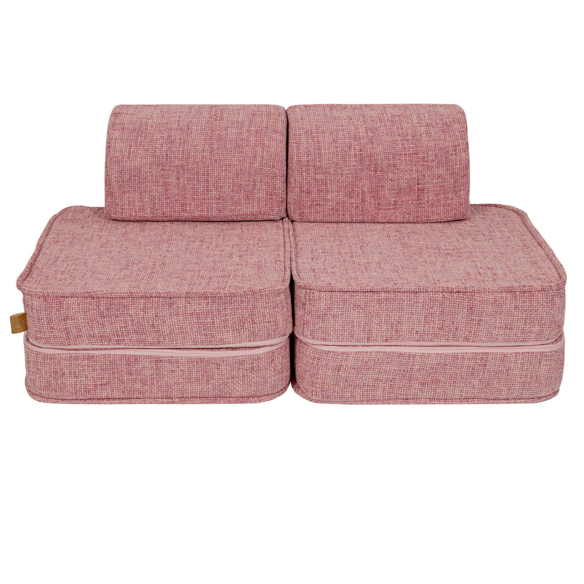 MeowBaby® väike modulaarne laste diivan - Tangle Bubblegum Pink