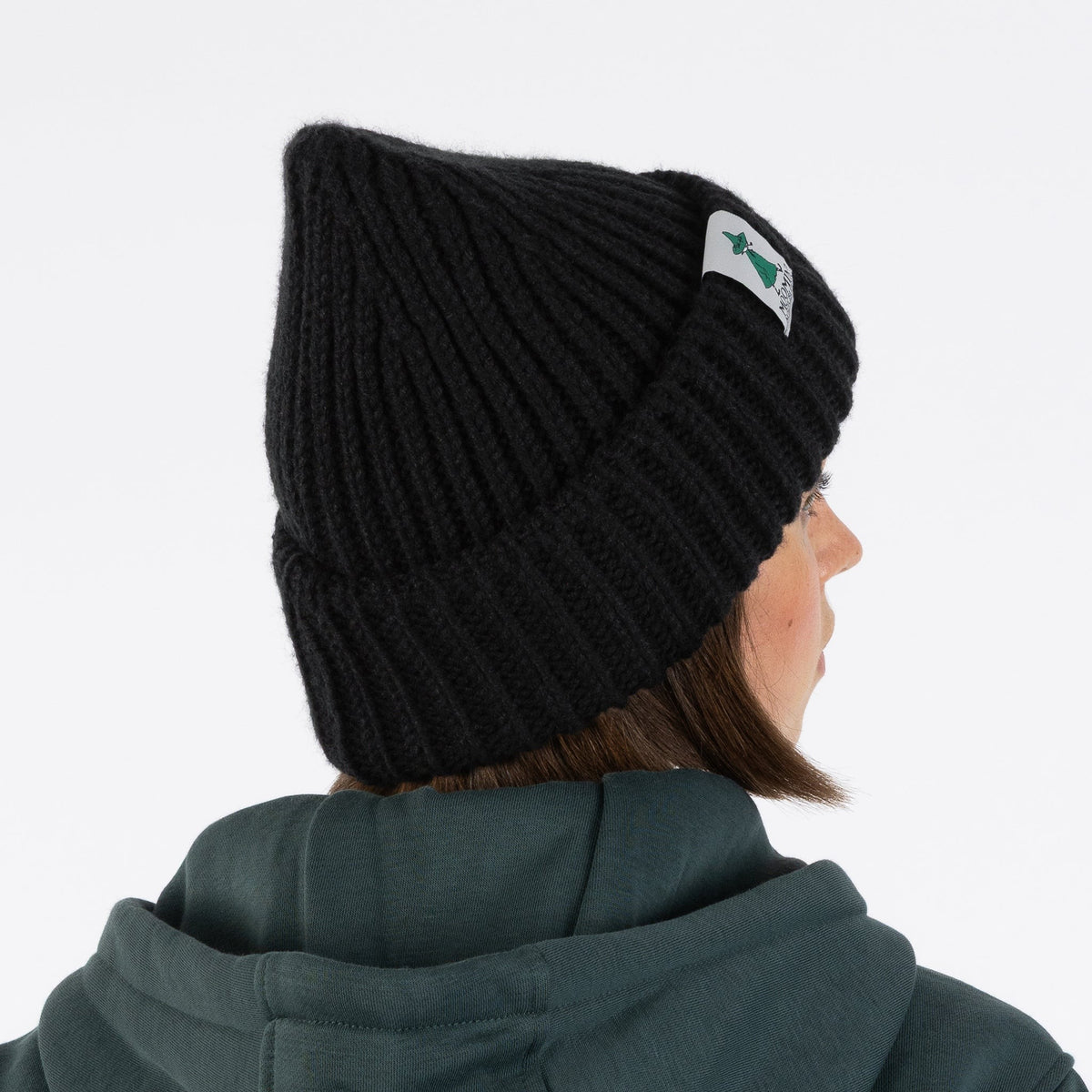 Moomin by NordicBuddies "Snufkin" paks müts täiskasvanutele - Must