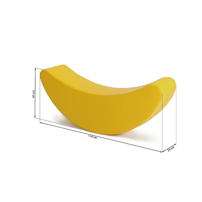 IGLU pehme kiikuv mänguasi - Kollane banaan