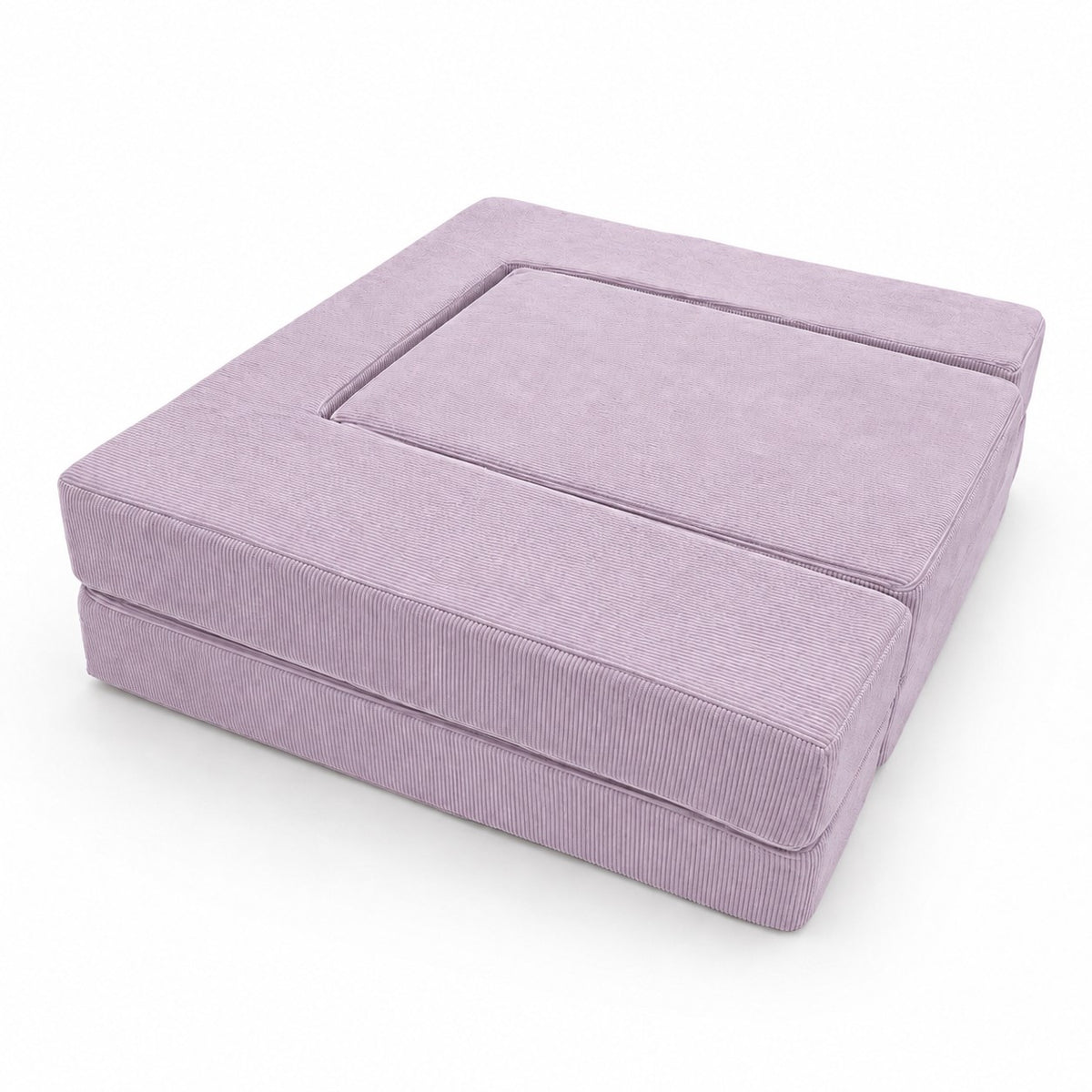 MeowBaby® pehme mängukomplekt väikelastele, 4 elementi - Lavendel