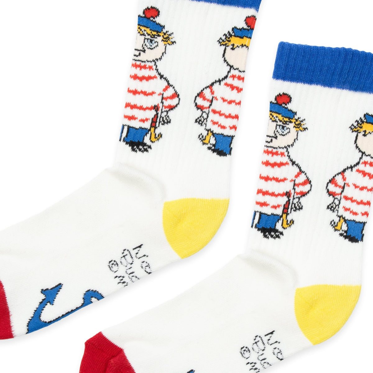 Moomin by NordicBuddies "Too-Ticky" meeste retrosokid - Valge