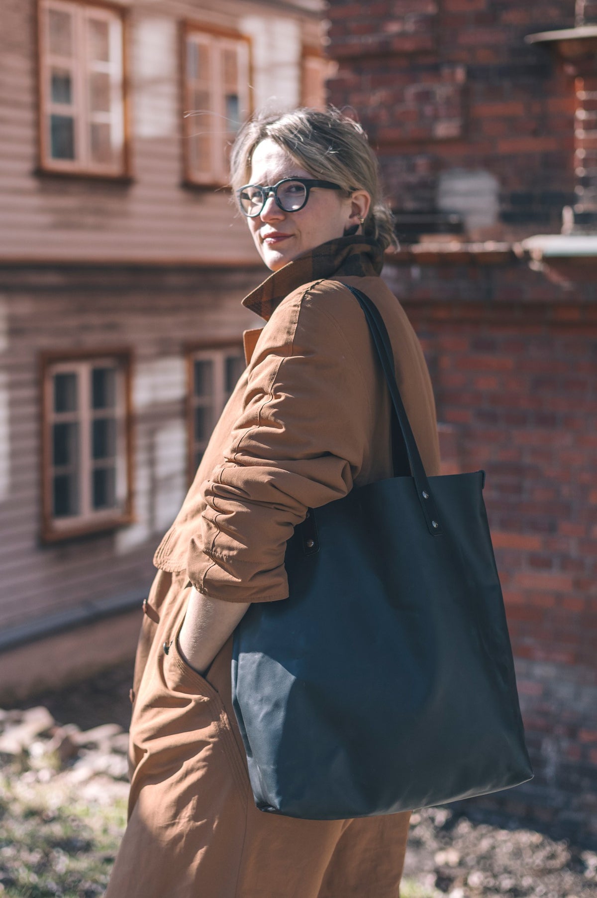Stella Soomlais nahast kandekott "Island Hopper"