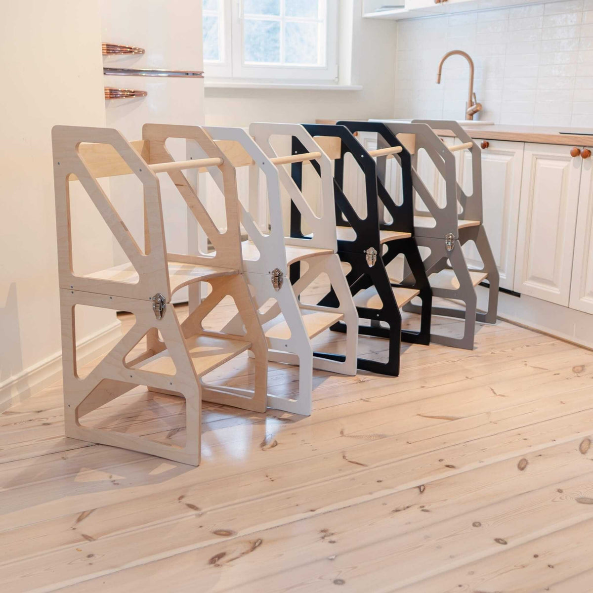 leg&go muudetav köögitorn "Modustep" ja söögitool