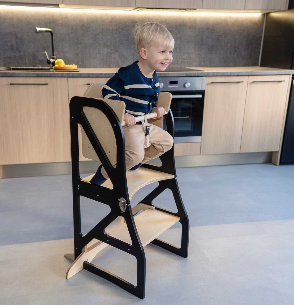 leg&go muudetav köögitorn "Securestep" koos söögitooliga