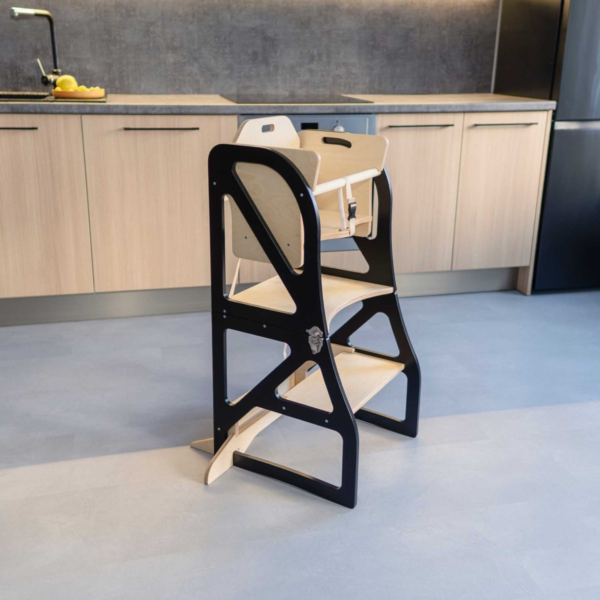 leg&go muudetav köögitorn "Securestep" koos söögitooliga