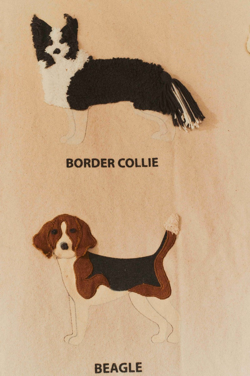 Lorena Canals puuvillane seinakaunistus "Dogs"