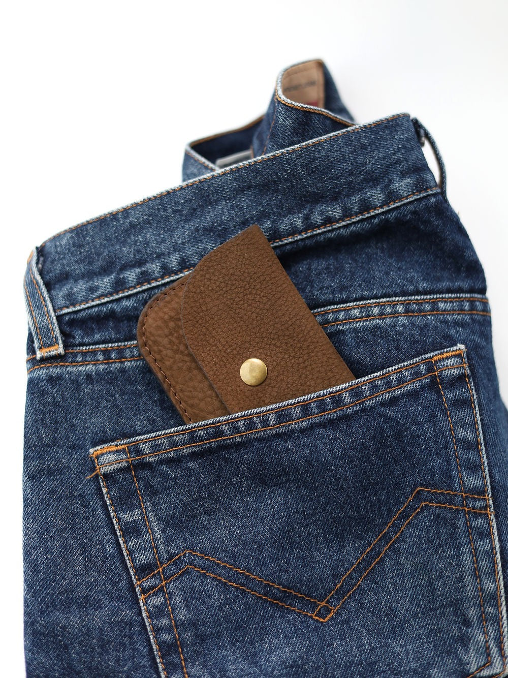 TOKS VISOKS nahast rahakott WEEKEND - Pruun nubuck