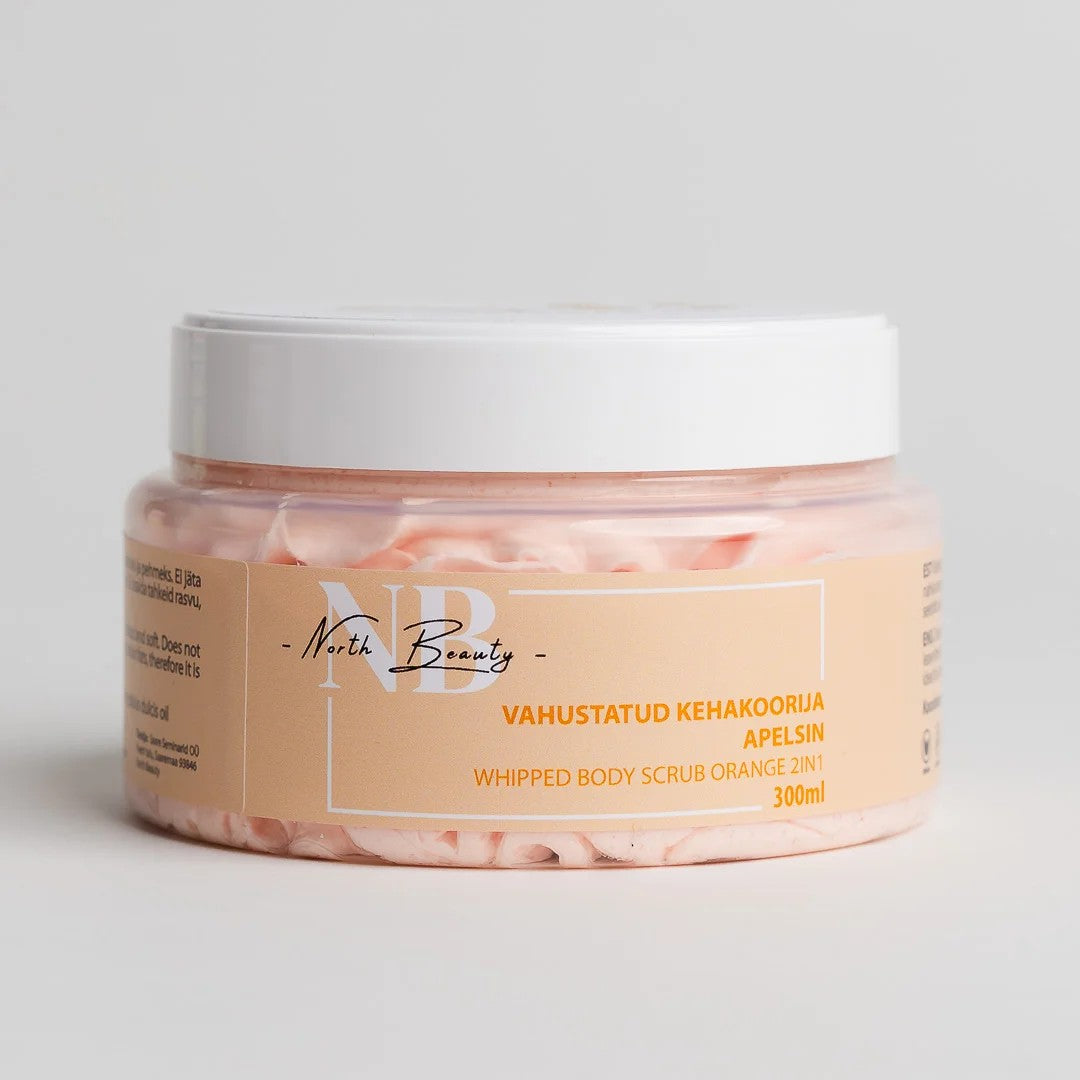 North Beauty vahustatud suhkrukoorija apelsiniga, 300 ml