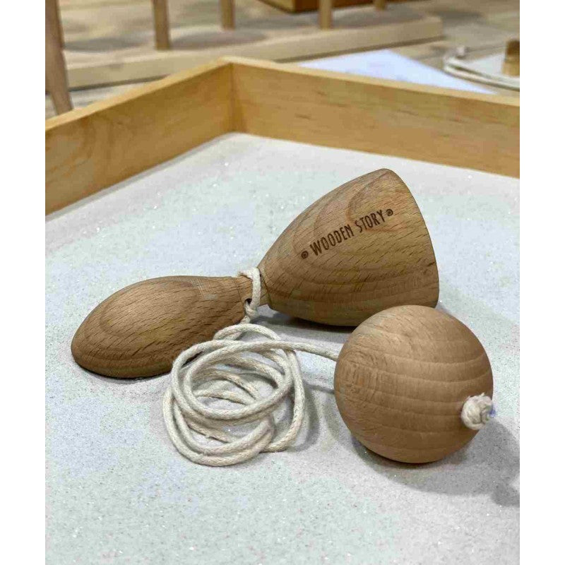 Wooden Story puidust püüdmismäng "Swing and Catch"