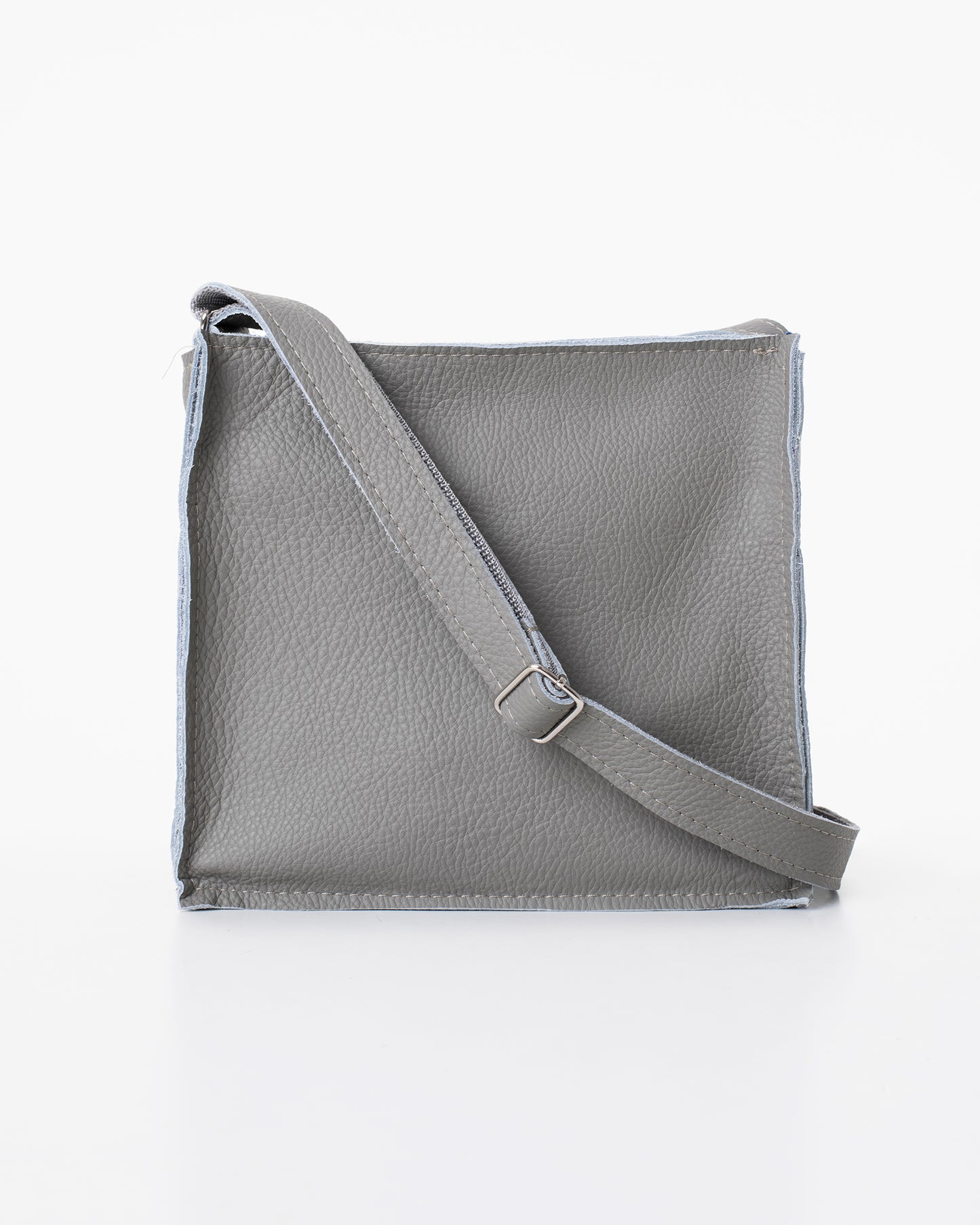 Trendbag Folk 1 Nahast Õlakott  - Light Grey