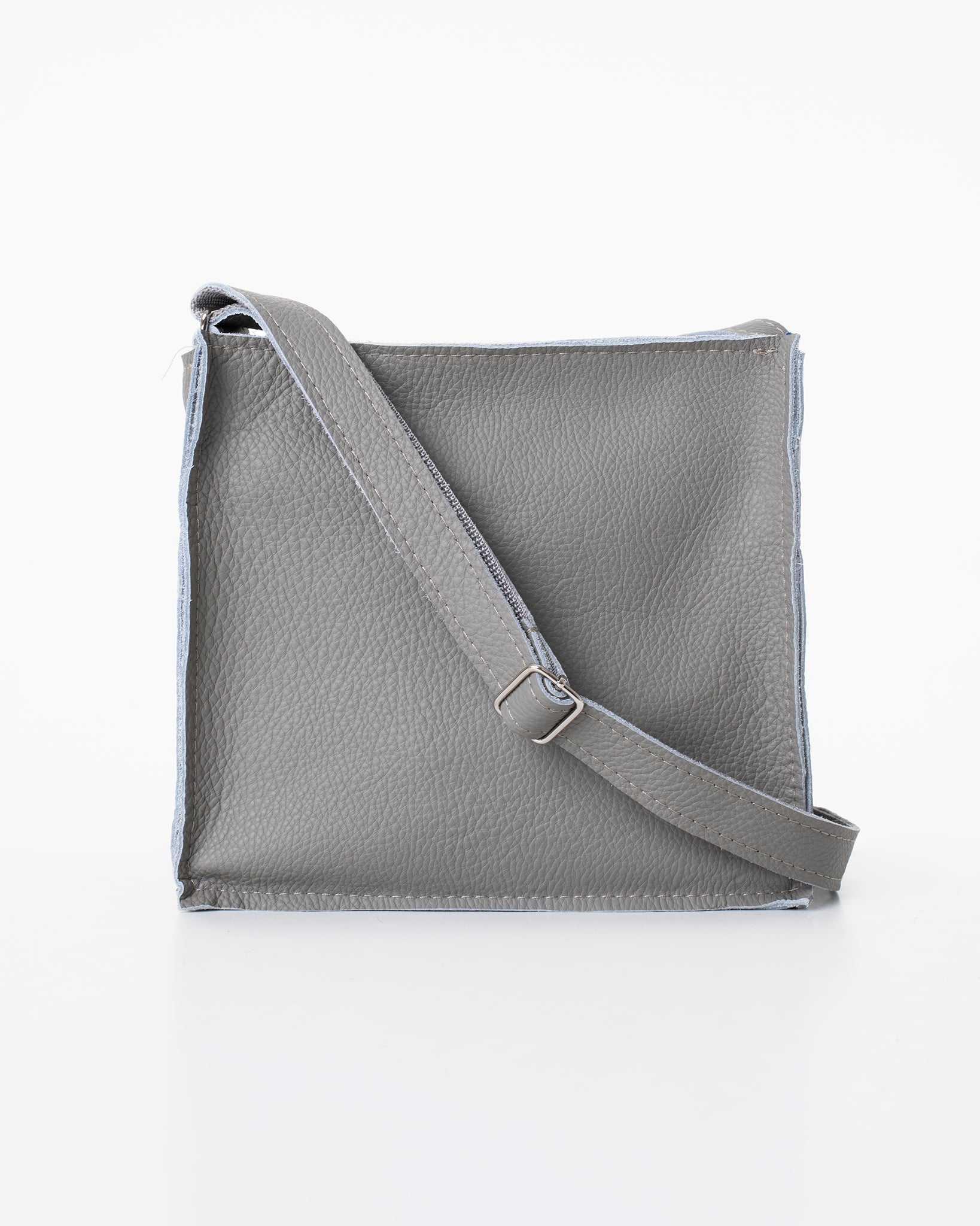 Trendbag Folk 1 Nahast Õlakott  - Light Grey