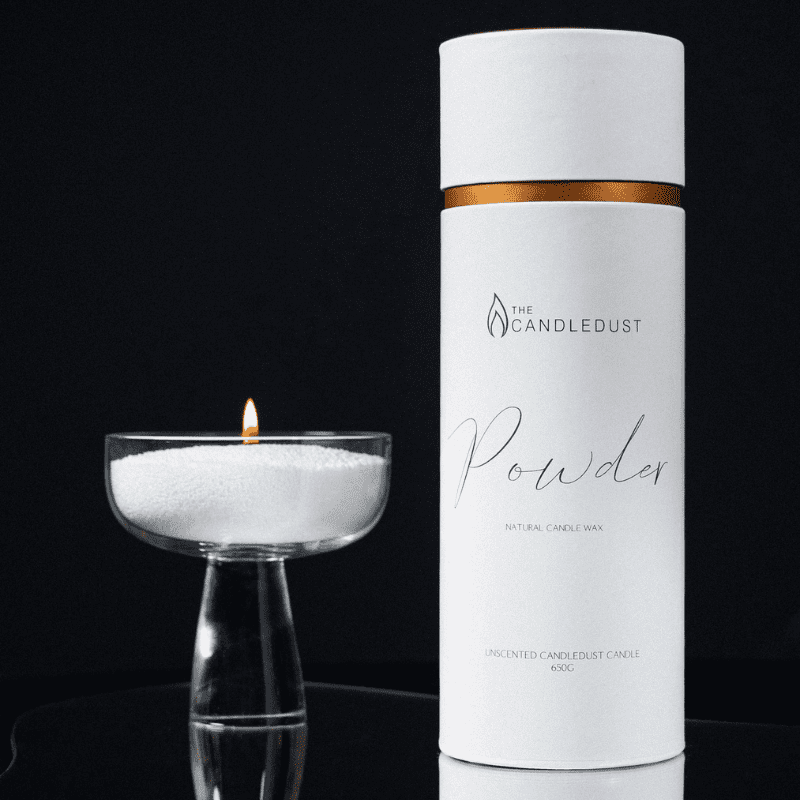 Candledust Lõhnatu Pulberküünal, 650g, Põlemisaeg 140h