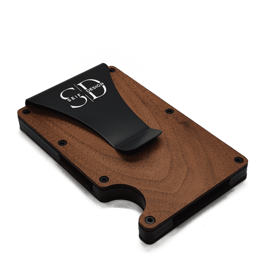 Seif Design "Lite Walnut" - RFID Blokeeringuga Kaardihoidja