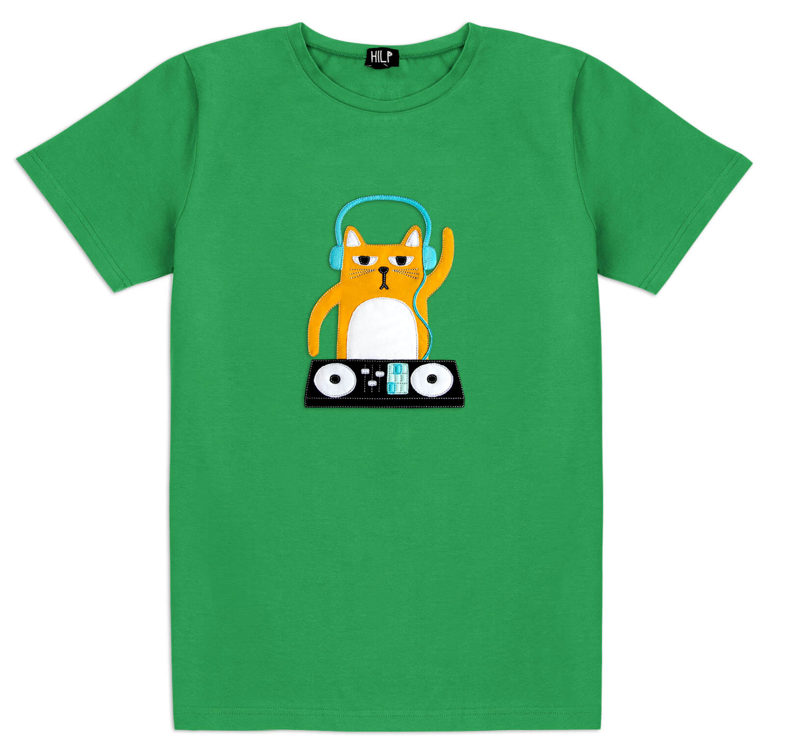 HILP Meeste DJ Cat T-särl