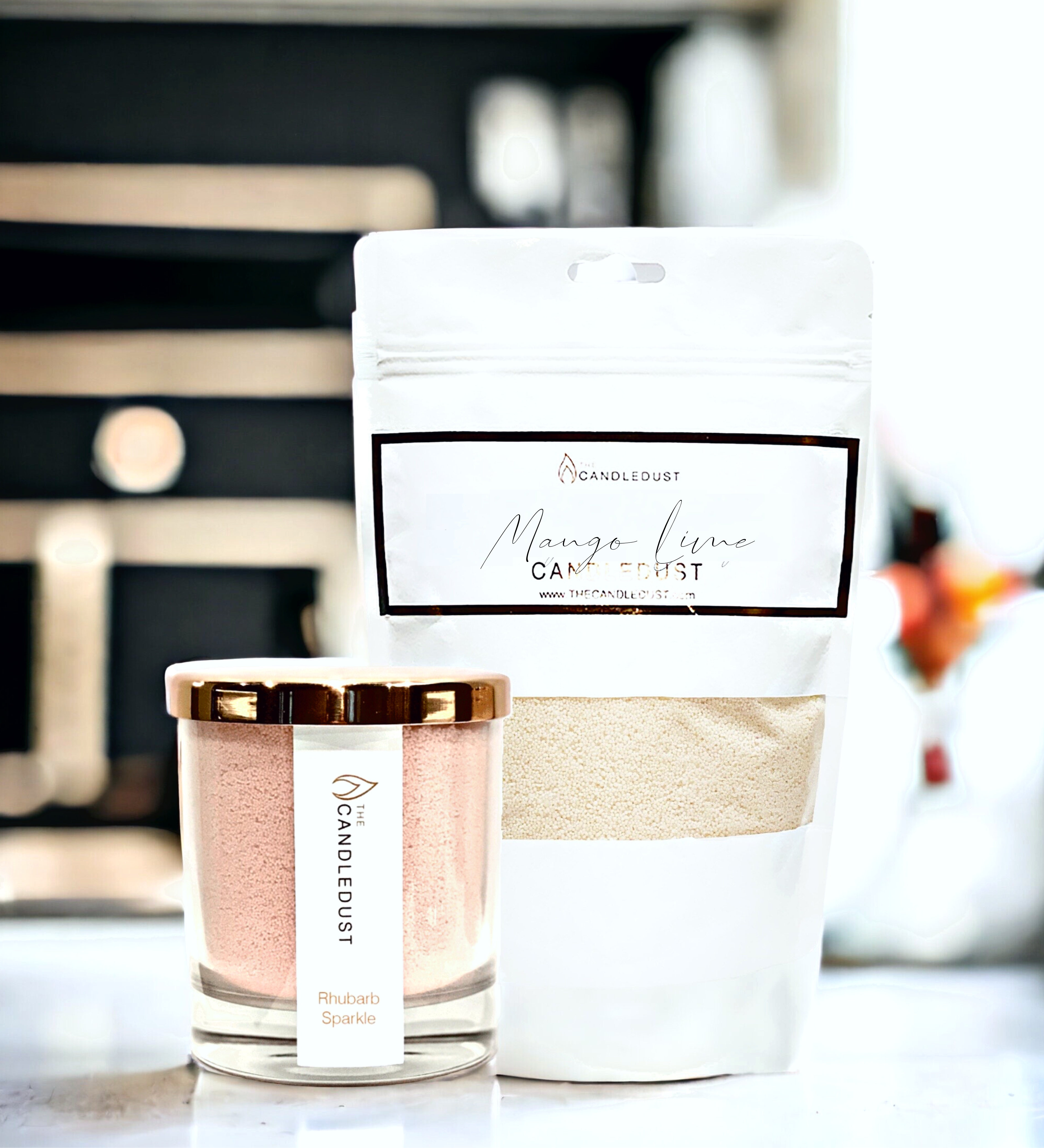 Candledust Pulberküünal Täitepakend "Lemongrass Ginger", 330g
