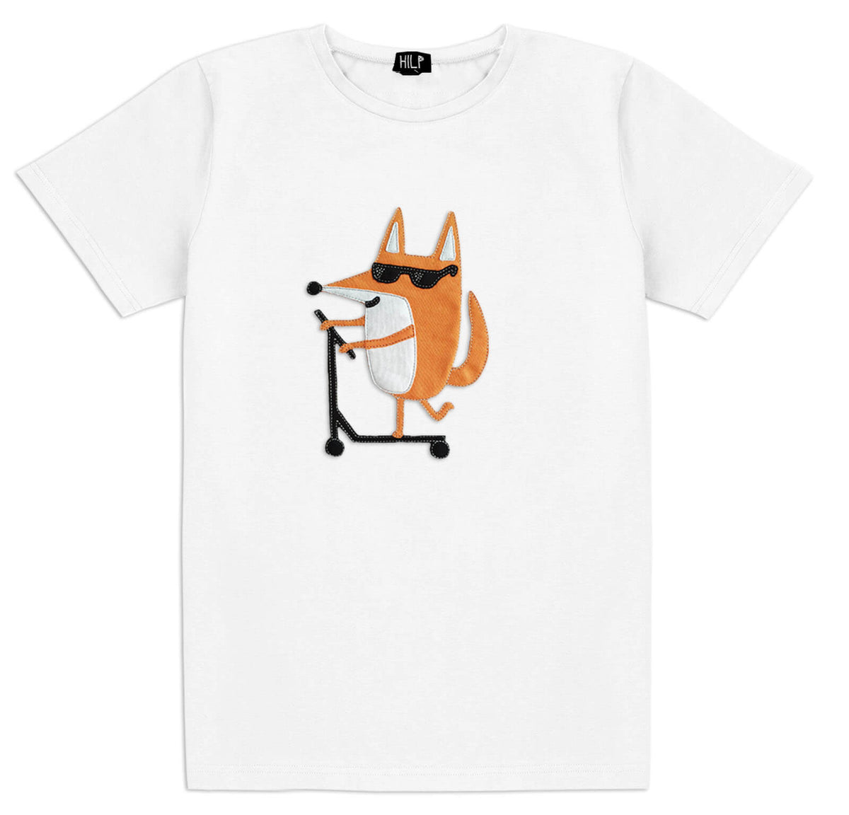 HILP meeste Scootering Fox T-särk